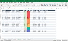 logiciel crm excel gratuit