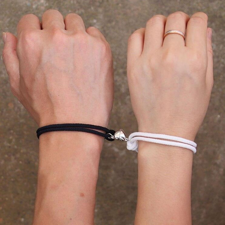 bracelet de couple magnétique