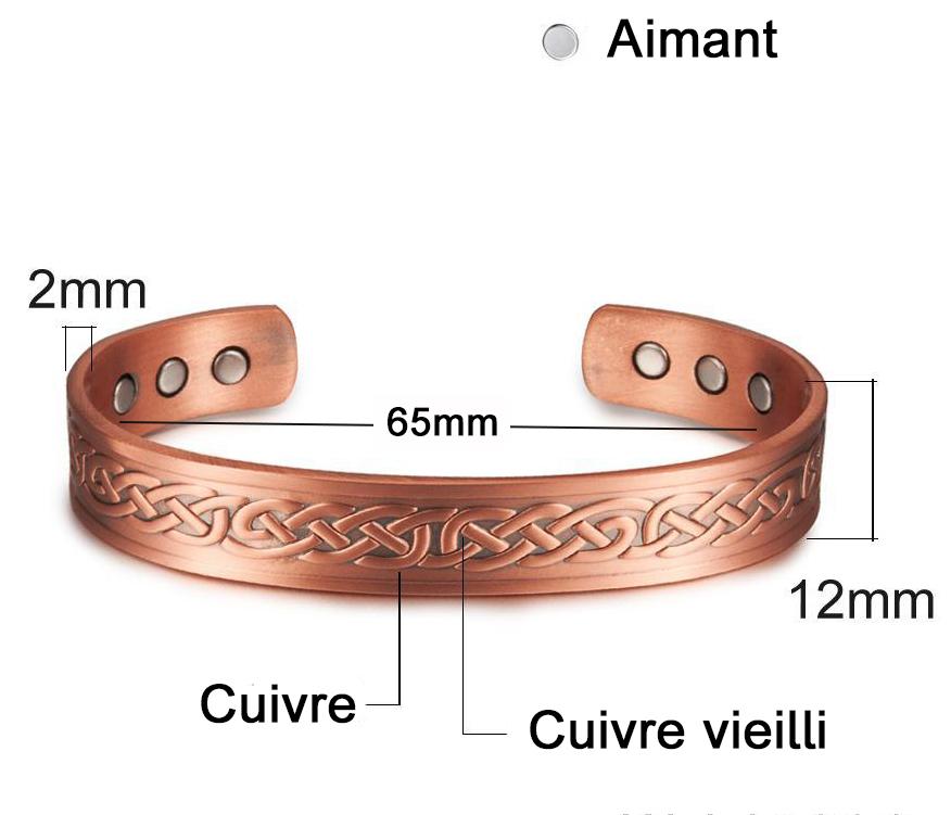 bracelet magnétique effet