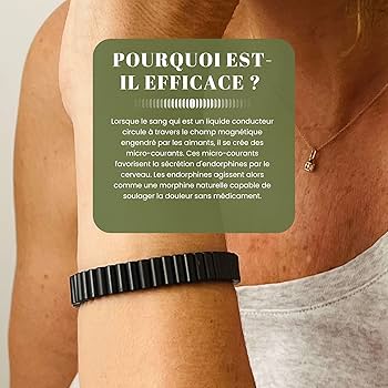 bracelets magnetiques anti douleurs