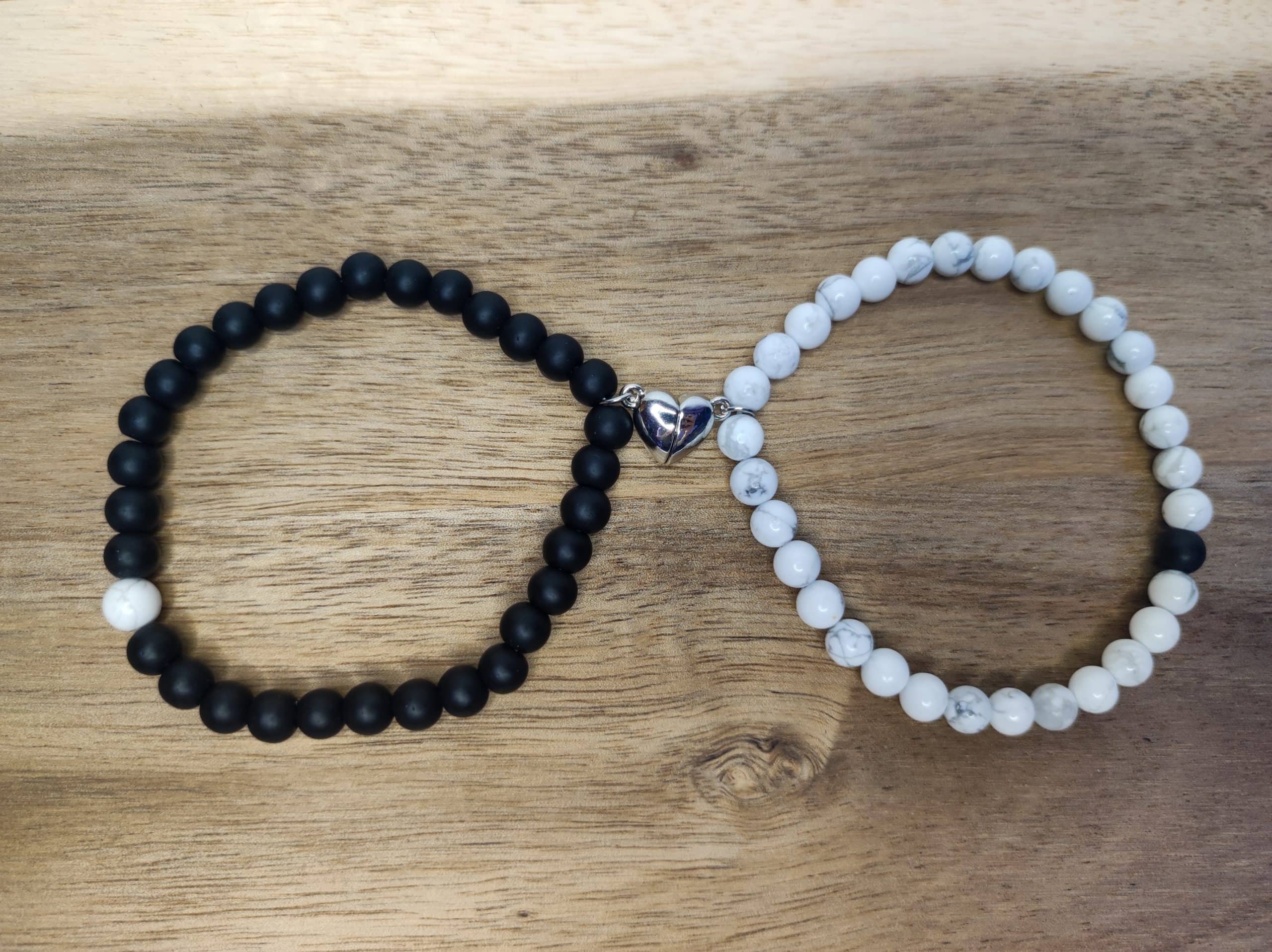 bracelets magnétiques couple