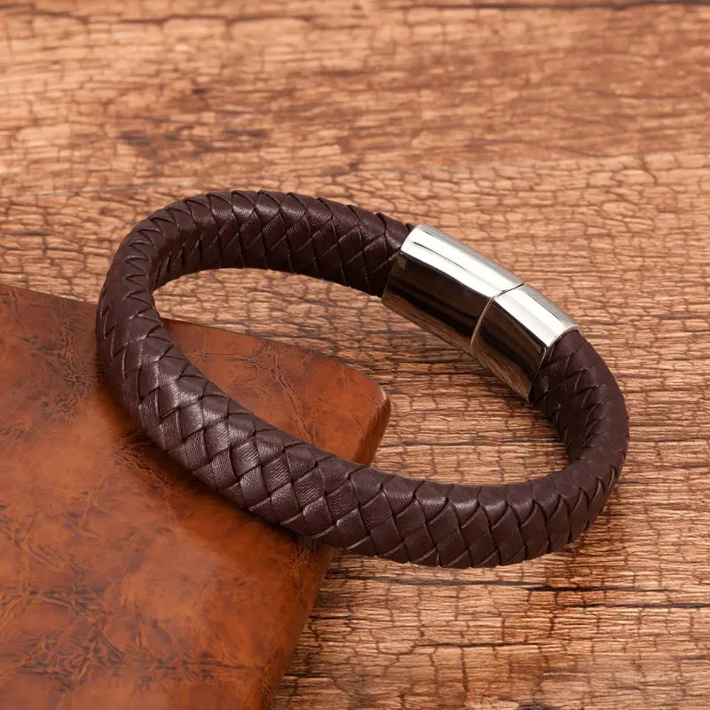 bracelet magnetique cuir homme