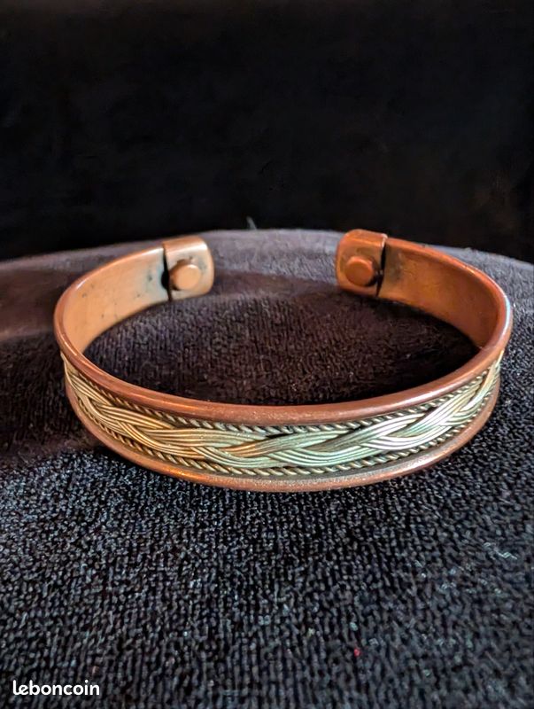 bracelet cuivre aimant femme