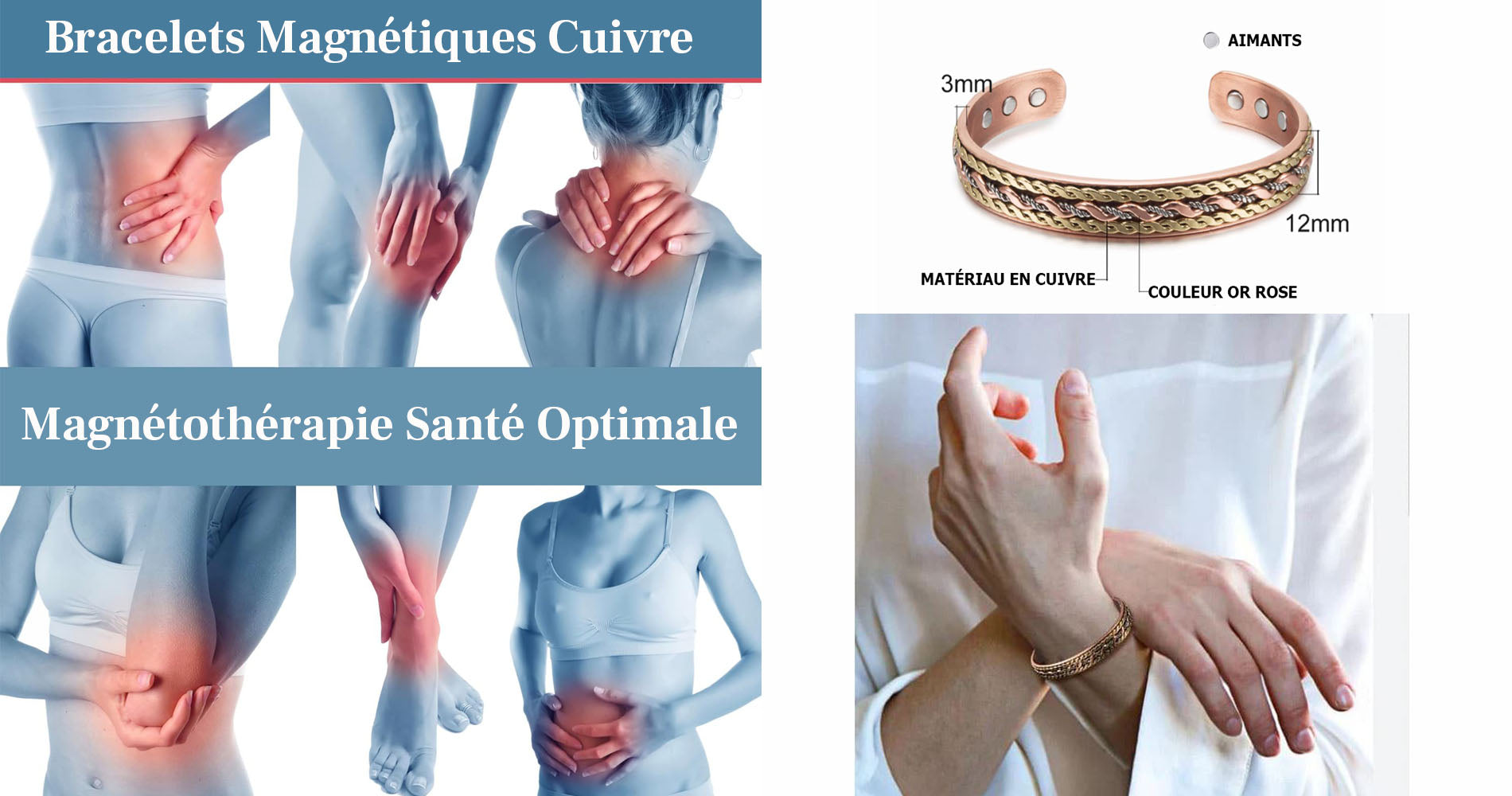 bracelet cuivre et arthrose