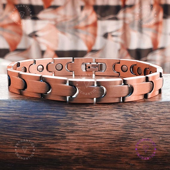bracelet en cuivre aimanté
