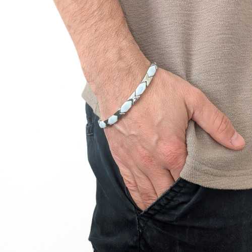 bracelet aimant homme